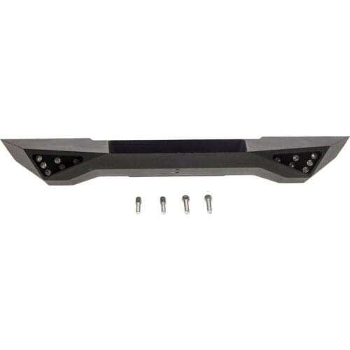 Metal Rear Bumper with LED Light for 1/10 RC Crawler Axial SCX10 II 90046 SCX10 III AXI03007 Upgrade Parts
