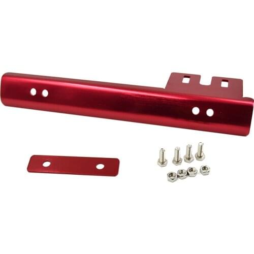 Racing Car License Plate Aluminum JDM Number Plate Frame Holder Red Blue