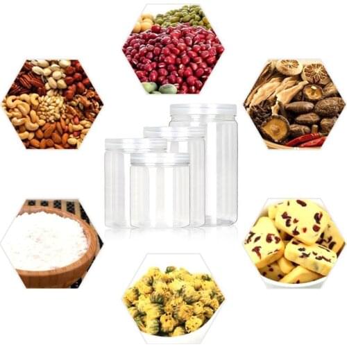 Food Sealed Cans Plastic Bottles Biscuit Packaging Large Transparent Storage Jars Kitchen Miscellaneous Grain Storage Tanks