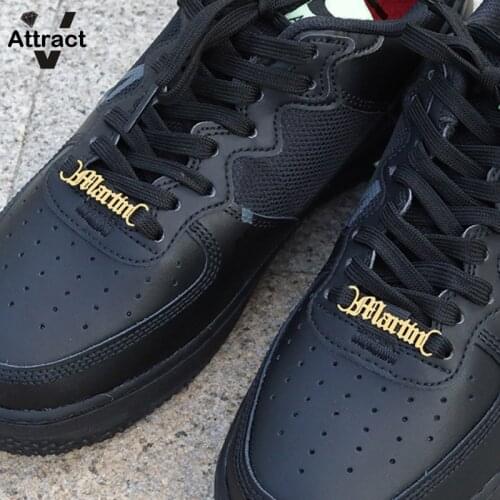 Custom Name Shoe-buckle Personalized Stainless Steel Jewelry Nameplate Buckie Charm Fashion Bijoux Friend gift