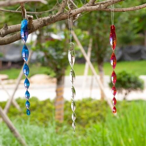Bird Repellent 8pcs Sliver Bird Repellent Rotating Rod Reflective Rod Environmental Protection Scare Bird Garden Supplies Decor