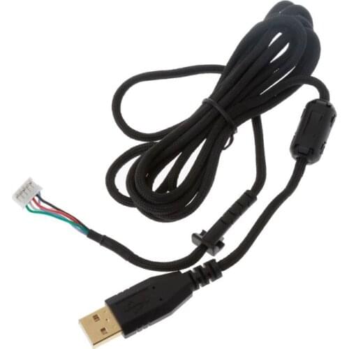 Umbrella Rope Mouse Cables Soft Durable Replacement Wire for logitech G502 Mouse
