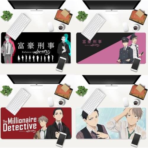 Fugoh keiji Comfort Mouse Mat Gaming Mousepad Animation XL Large Gamer Keyboard PC Desk Mat Takuo Tablet Mousepads