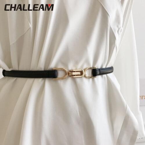 Womens fashion PU belt soft clothes waist belt fine luxury belt belt decoration skirt jacket sweater belt 304