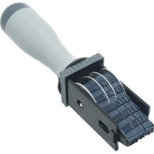 18x4mm Portable Date-stamps For School Bank Office Egg Supermarket Store Number Stamp