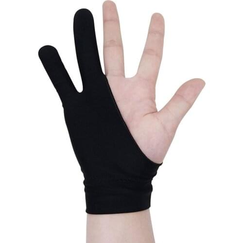 2 PCS / LOT sketch gloves Tablet painting drawing antifouling anti-sweat anti-dirty For apple ipad pencil accessories