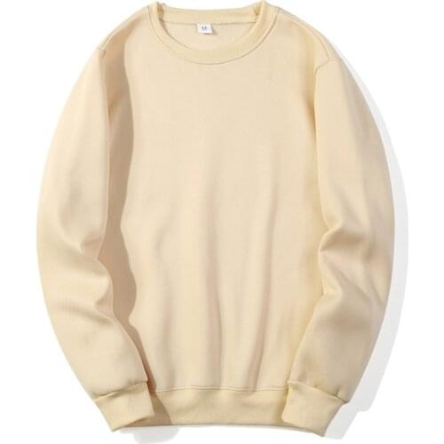 2020 Fashion Solid color Sweatshirt Men Hoodie Crewneck Sweatshirts Winter Autumn Fleece Hoody Casual Streetwear