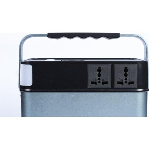 500W 220V outdoor portable multifunction solar power bank station with Lithium Battery