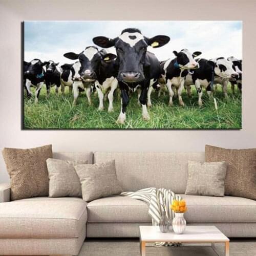Dutch cows 5d Round diamond embroidery cross stitch crystal painting d diamond painting full square drill Cattle animals,YG1761