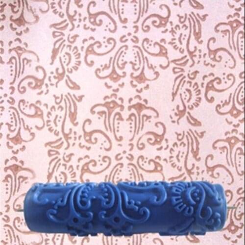 7" Rubber Brush Tool Wall Decoration Paint Roller Coating Wallpaper Room House Wallpaper Modern Decoration Painting Tool 043C