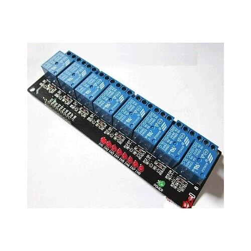 8 Channel Relay Module Interface Board DC 5V for PIC AVR MCU DSP NEW free ship diy electronics