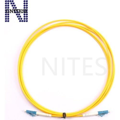 Free shipping/10pcs Original new Fiber Optic jumper LC-UPC Single Mode Patch Cord,1/2/3meters