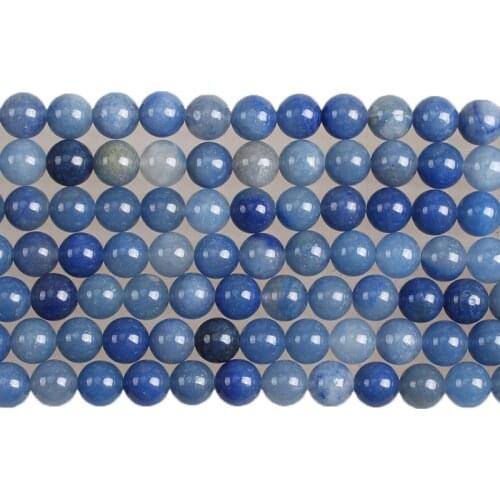 Natural Stone Blue Aventurine Beads Round Loose Beads 2 3 4 6 8 10 12mm Beads For Diy Jewelry Making