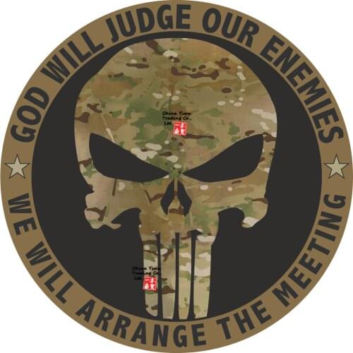 Skull Camo Army Military Die Cut Decal Suitable for Car Truck Motos India Weed Off Road Camouflage Sticker