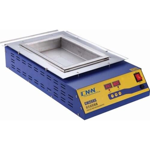 CM-250S Lead-free Double digital Solder Pot Soldering Soldering Desoldering Bath 250*160*45mm 1800W