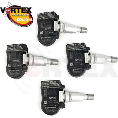4pcs 433Mhz TPMS Tire Pressure Monitoring Sensor for Kia Sportage 2017-2019 QL NIRO CADENZA 17 18 52933D9100 52933-D9100/D4100