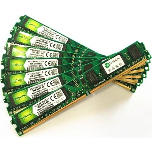 Kinlstuo New Desktop memory DDR2 533 667 800 Mhz - 1Gb 2Gb 4Gb / Memoria Ram ddr2 4gb 800Mhz memory PC2 For AMD and INTEL