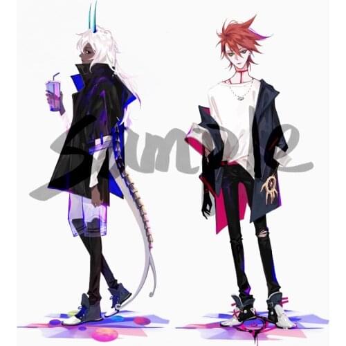 2021New HOT 15cm Anime Game FGO Fate/Grand Order Karna Arjuna Fashion Acrylic Stand Figure Gift Decoration Cosplay Desk Decor