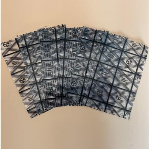 30*40cm 30x40cm 35*45cm 35x45cm Mainboard Card Plastic PE Open Top ESD Anti Static Shielding Net GRID Mesh Pouch Storage Bag