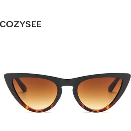 Cat Eye Sunglasses Women 2020 New Fashion Triangle Small Size Frame Eyewear Reb Blue Green Lens Sun Glasses UV400