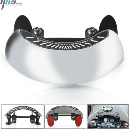 Universal Safety Auxiliary Blind Spot Mirrors Wide-Angle Rearview Mirrors For Suzuki DL650 GN250 125 GS500 SV650 bandit 1200 650