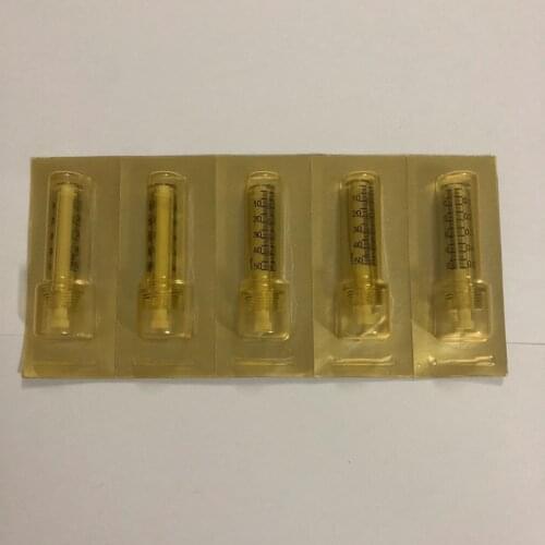 0.5ml 10pcs Syringe Ampoule head for hyaluron gun hyaluron pen High Pressure wrinkle removal water syringe