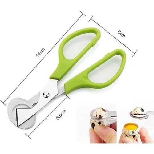 100pcs Quail Egg Scissors Cracker Clippers Opener Cigar Cutter Blade Kitchen Tool Stainless Steel