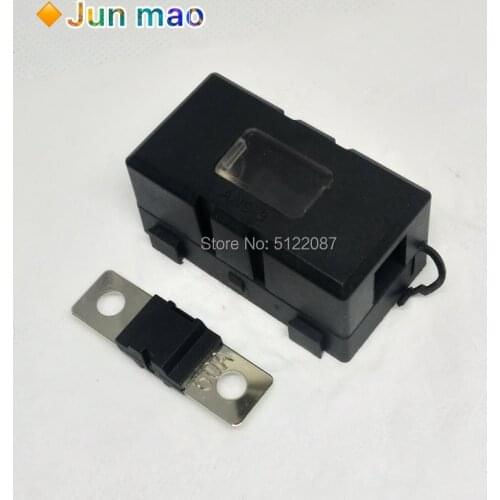 ANS Trumpet Fork Plug Fuse 30A 40A 50A 60A 70A 80A 100A 125A 150A 200A Bolt Fixed Insurance Film + ANS-8 Safety Plate Base