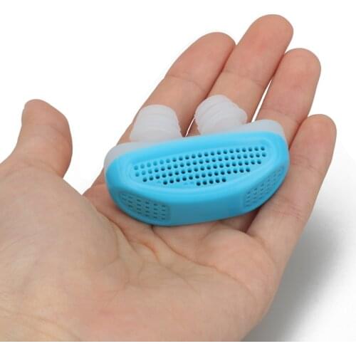 Anti-snoring remove snoring Respiratory device Mini sleep aid Anti-snoring improve nasal congestion nose clip Silicone tools