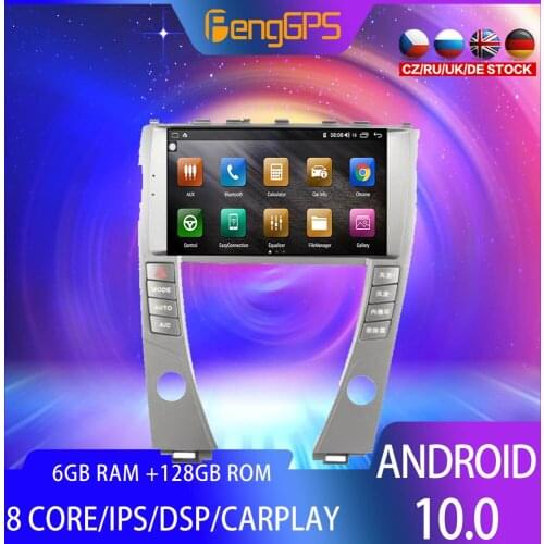 128G Android 10.0 Car Radio For LEXUS ES ES240 ES330 ES350 2006 - 2012 Multimedia Video Player Navigation GPS No 2 din 2 din dvd