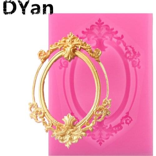 Free Shipping Sugarcraft 1 Piece Border Silicone Mold Fondant Mold Cake Decorating Tools Chocolate Gumpaste Mold A1292