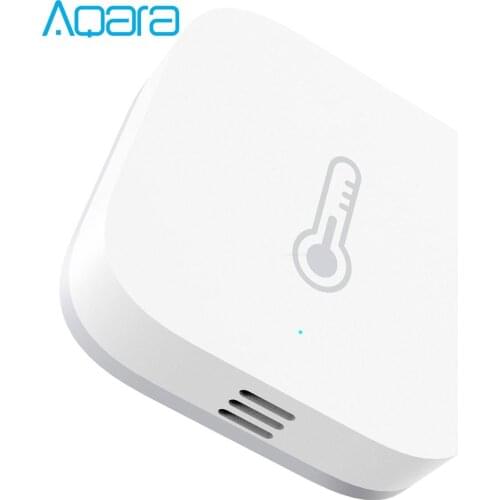 Xiaomi Mijia Aqara Smart Temperature Humidity Sensor Air Pressure Wireless Sensor Remote Control ZigBee Connect For Smart Xiaomi
