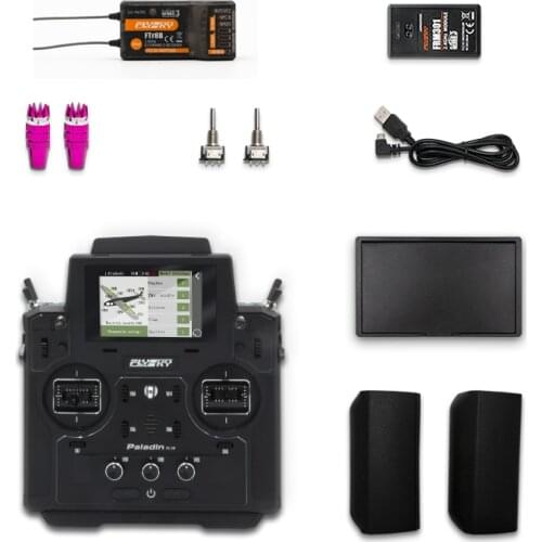 Flysky FS-PL18 Paladin 2.4G 18CH Radio Transmitter w/FTr10 FTr16s receiver HVGA 3.5 Inch TFT Touch Screen for RC FPV Drone