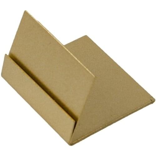 Ins Metal Copper Gold Sign Stand Desk Label Holder Stand