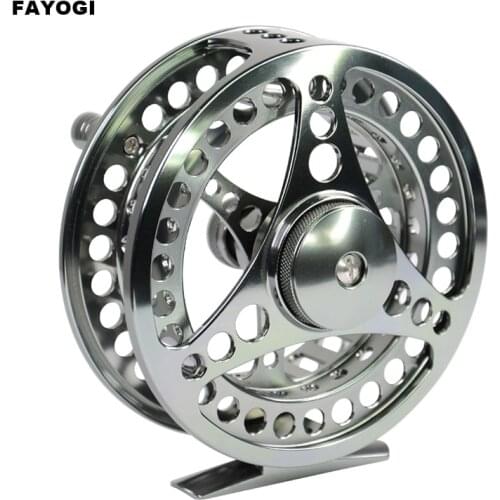 Fly Reel FS Aluminum CNC Machined Large Arbor Fly Fishing Wheel 5/6 7/8 WT Easily Hand-Changed