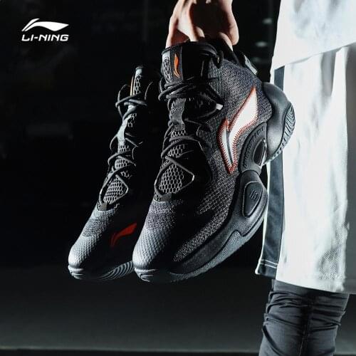 Li-Ning Men POWER VI PREMIUM Professional Basketball Shoes LiNing CLOUD Sport Shoes Anti-Slippery Sneakers ABAP067 SOND19
