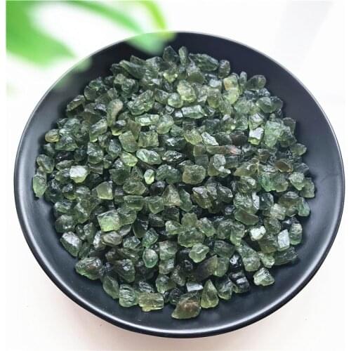 50g Natural Green Apatite Ore Nunatak Stone Raw Mineral Specimens Ore Wholesale Natural Stones and Minerals