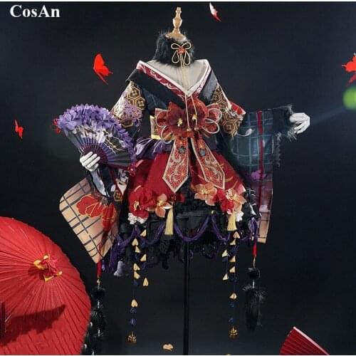 New Game Shining Nikki JinHuZhuoZhuo/JinHuShaoHua Cosplay Costume Fashion Elegant Formal Dress Activity Party Role Play Clothing