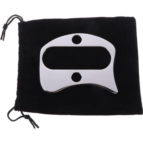 Handed Stainless Steel Scraping Board Body Scrapper Plate for Release Pain Relief Guasha Plate Tools Body Massage Relaxation