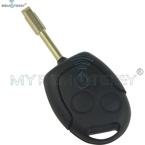 Remtekey Remote Key For Ford Focus Transit Connect 2001 2002 2003 2004 2005 ID60 433Mhz FO21 3 Button 98AG15K601AD