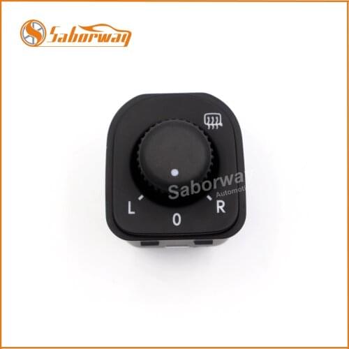 Saborway Mirror Switch Knob for Golf MK5 MK6 GTI Rabbit jetta mk5 Tiguan Passat B6 CC Seat Alhambra 1K0959565K 1K0 959 565K