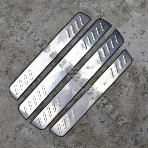 Car styling fit For KIA Carens 2013-2018 high quality Stainless steel Scuff Plate/Door Sill Door Sill Car accessories