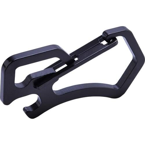 YOUGLE EDC Carabiner Keychain Clip Bottle Opener Multi-purpose Tool
