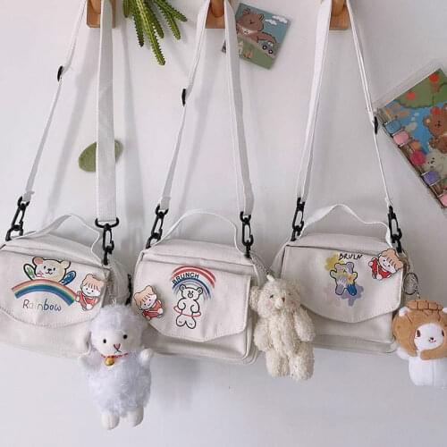 Women Shoulder Bag Fashion Crossbody Bag Casual Outdoor Bag Canvas Handbag Envelope Bags for Girl Sac Main Femme