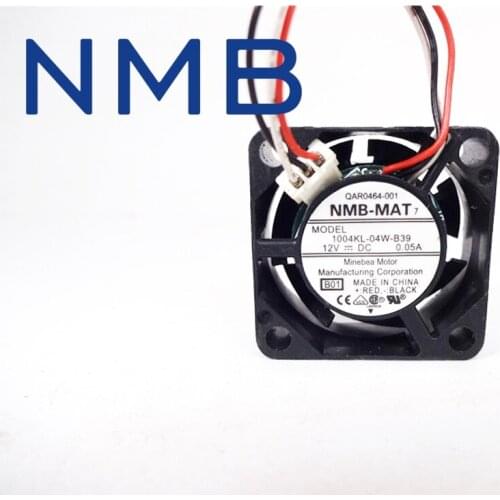1pcs 1004KL-04W-B39 DC 12V 0.05A 3-wire Server Square Fan 2510 25x25x10mm 25mm cooling fan