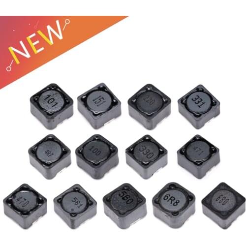 10PCS Shielded Inductor SMD Power Inductor CDRH127R 6.8uH 4.7uH 10uH 22uH 33uH 47uH 56uH 68uH 100uH 150uH 220uH 330uH 470uH