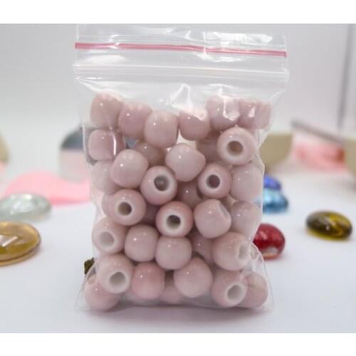 6# 100pcs China Ceramic Beads Not Natural Stone Beading Procelain Bead For Jewelry Making 6mm Beads #A514A