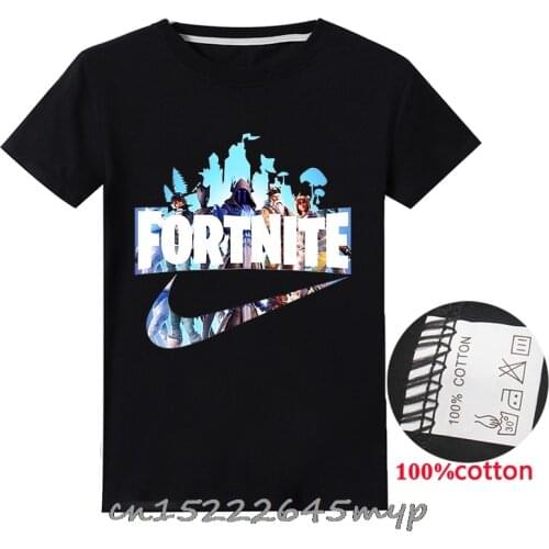 2T-15T Years kids t shirt fortnite birthday gift printed t-shirts boys girls fashion short sleeve tshirts Child t-shirt