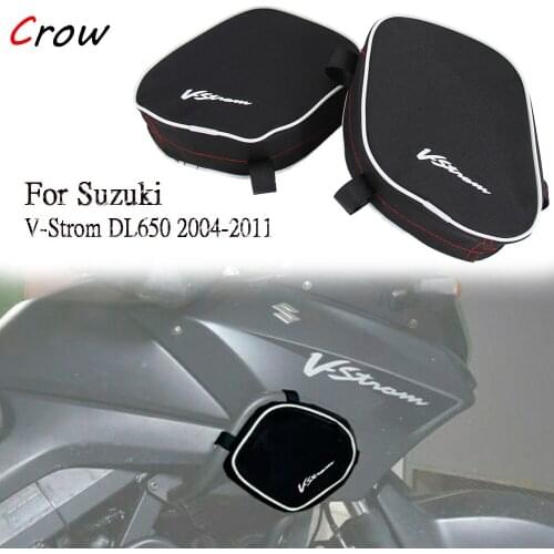 For Suzuki V-Strom DL650 2004-2011 For Givi For Kappa Package Toolbox Repair Tool Motorcycle Bag Placement For Frame VStrom 650