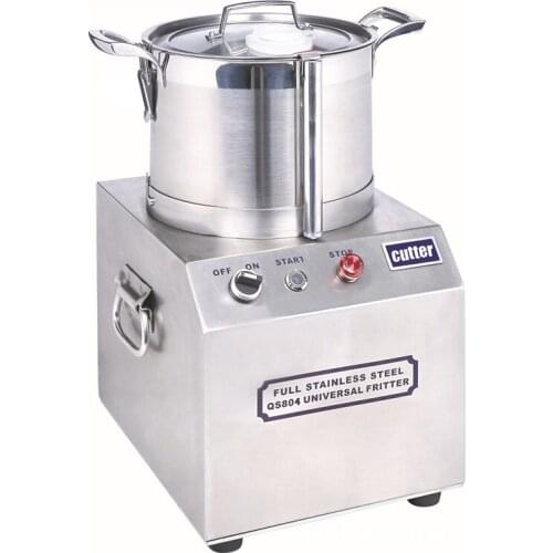 4L 220V 550W New Electric Food Chopper Stainless Steel Garlic Peanut Meatball All Ginger High Speed Commercial Household